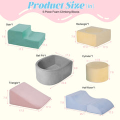 HHH HIKECUCAN foam climb block close-up with cushioned surface