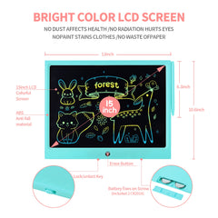 HHN LCD Doodle Board colorful display highlights vivid lines for doodling