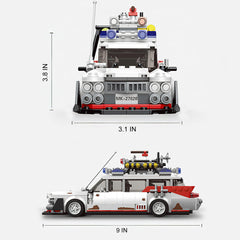 Hi-REEKE Buster ECTO-1 final model display, ready to inspire conversations.
