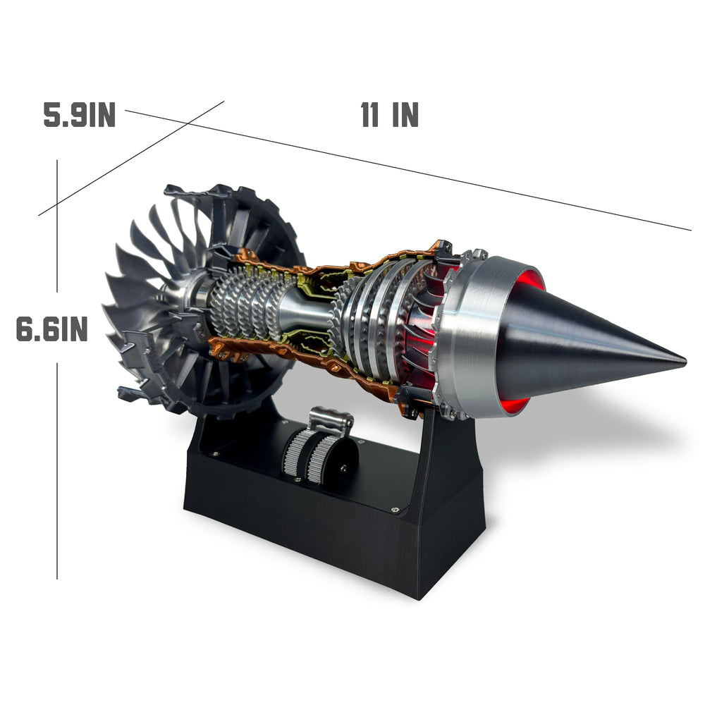 HI-REEKE Jet Engine Model engages teens with engineering exploration