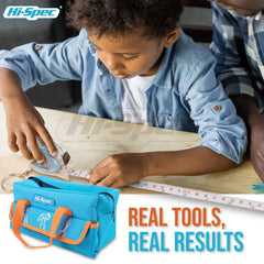 Hi-Spec measuring-tape compact design with clear marks for precise measurement.