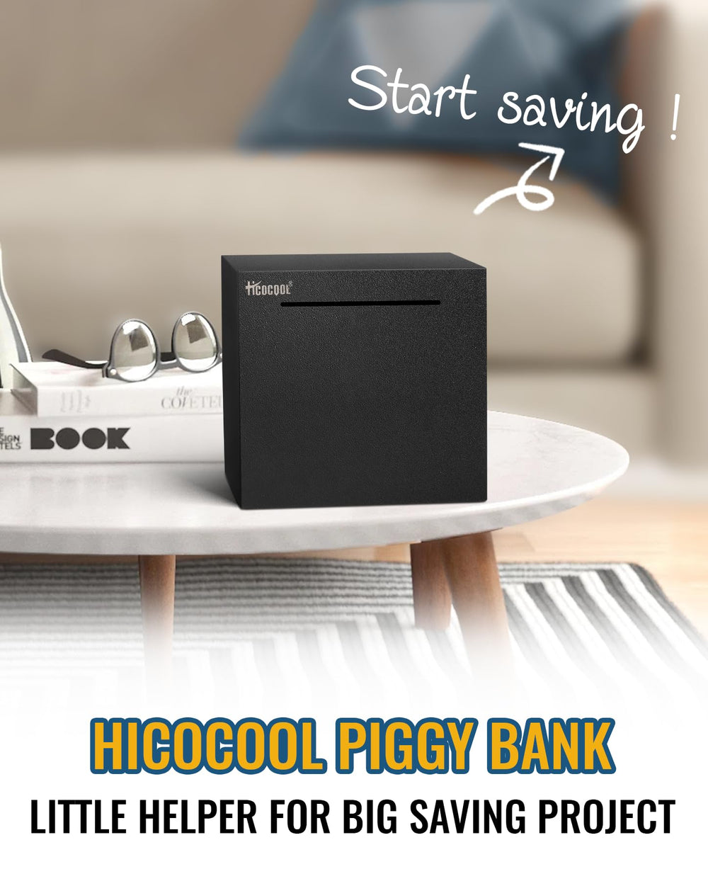 hicocool piggy bank lifetime warranty offers support and reassurance.