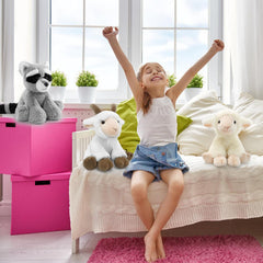 Hideekoog 8.5-inch size is easy for travel and bedtime.
