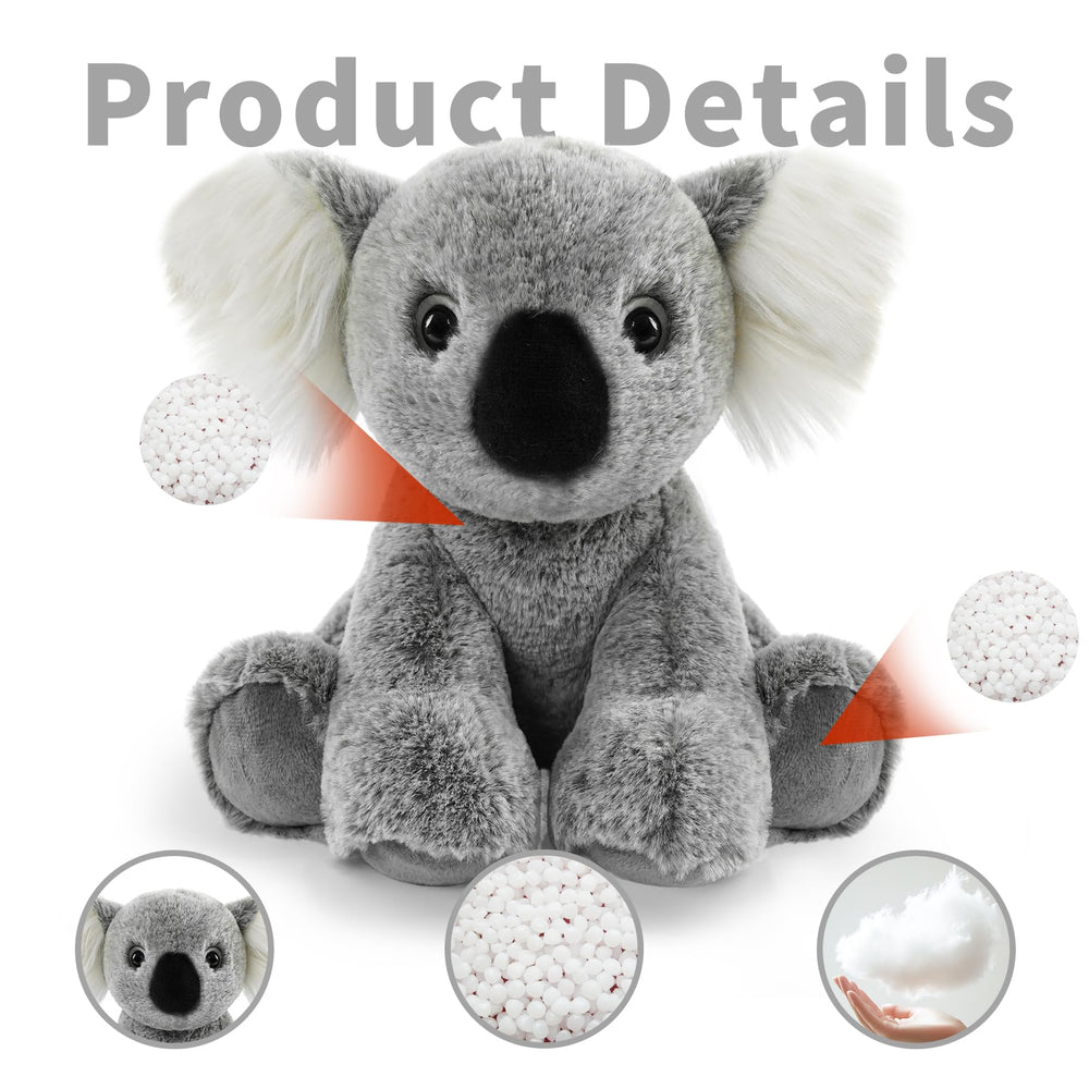 Hideekoog koala soft toy ready for bedtime stories and adventures.
