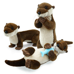 Hideekoog sea otter plush fabric closeup, ultra-soft exterior and safe materials