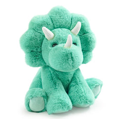 Hideekoog Triceratops 8.5-inch size fits small arms for hugs and naps.