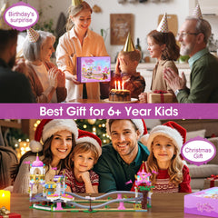 HIEMAO Gift-ready playset ideal for birthdays and holidays.
