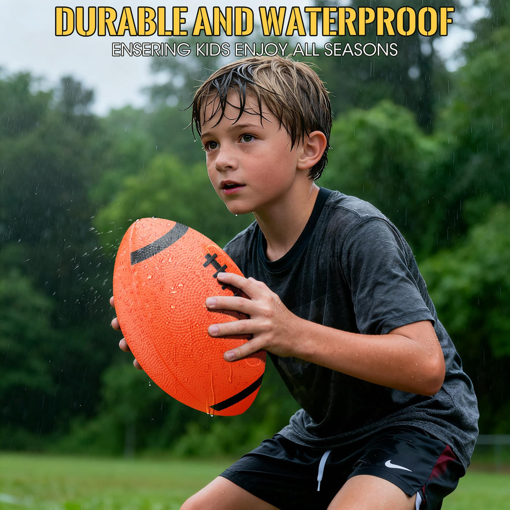 HIEMAO water-resistant football supports outdoor all-weather fun