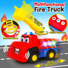 Hieoby fire truck mouth movement, synchronized dialogue for imaginative role-play.