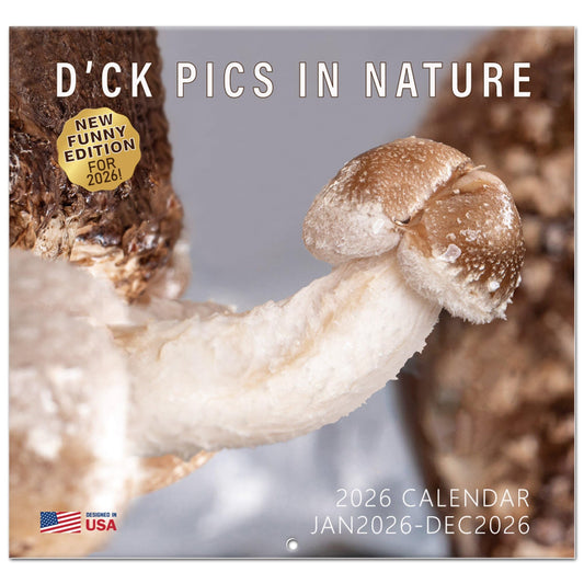 HiFulerr Natures D*cks Pics Calendar 2026 cover as a bold conversation starter