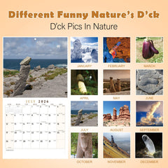 HiFulerr Natures D*cks Pics Calendar 2026 months preview for playful gifting