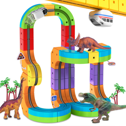 Hifun Electric Train with 3D Track boosts imaginative play and creative building