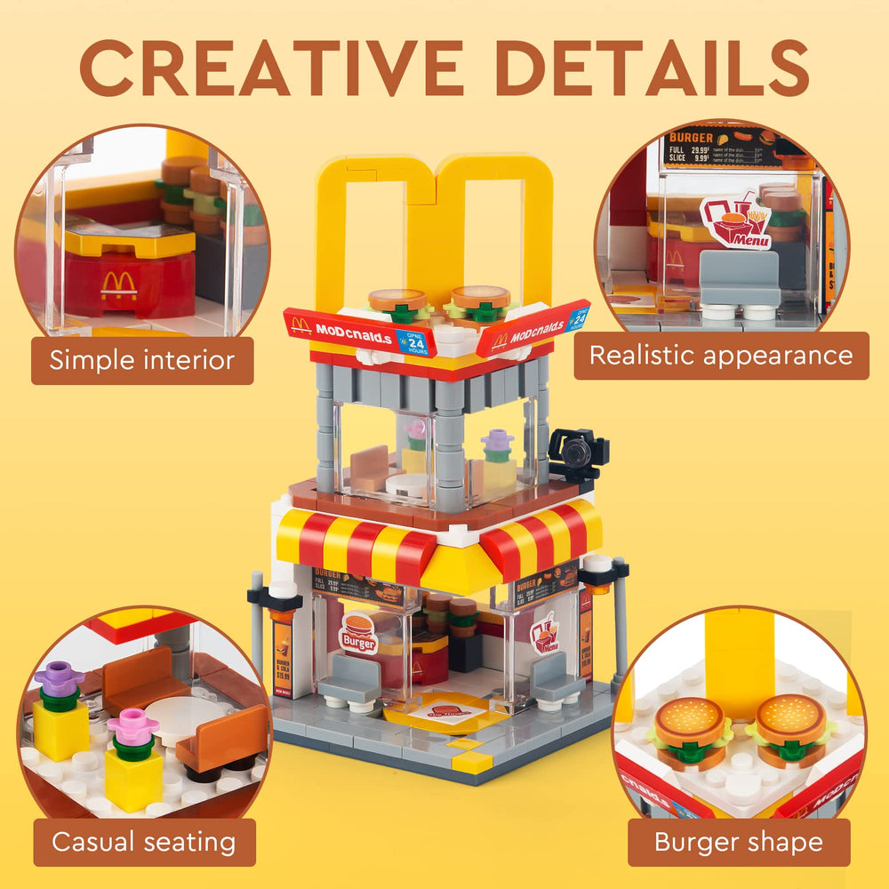 HIGH GODO 244-piece set enables creative building with clear instructions.