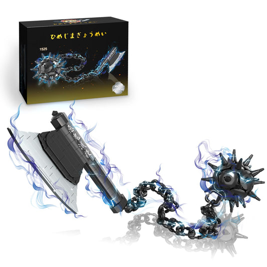 HIGH GODO Demon Sword Building Set on display, ideal for cosplay and collections