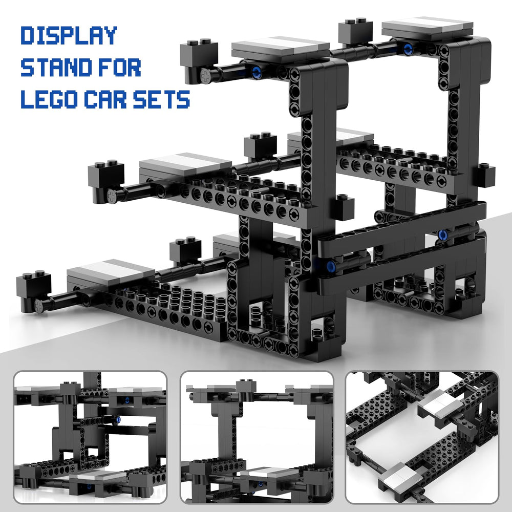 HIGH GODO display stand compatible with 76917 and other Speed Champions sets