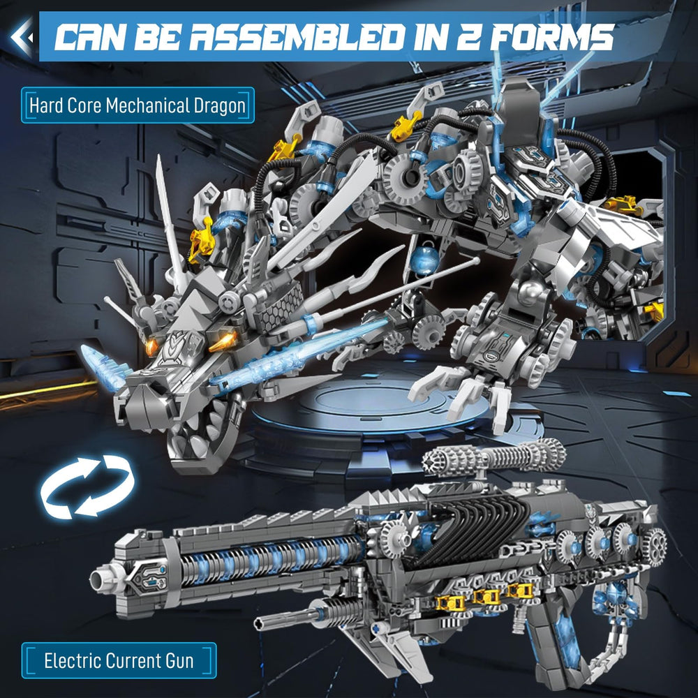 2 in 1 transformable design highlights alternate dragon form