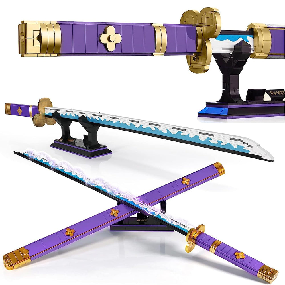 High GODO Enma Zoro sword 38.8-inch with scabbard for display and cosplay.