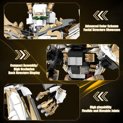 HIGH GODO Hero Mech weapons attachments for dramatic display scenes