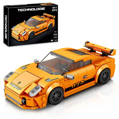 HIGH GODO Speed Racing Cars front view showcases sleek details for aspiring builders.