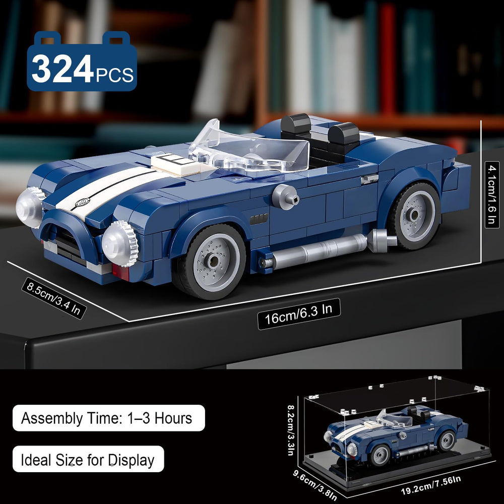 HIGH GODO finished model in acrylic display box stays dust-free for showcase