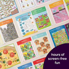 Gift-ready Highlights puzzle set for kids featuring four engaging books