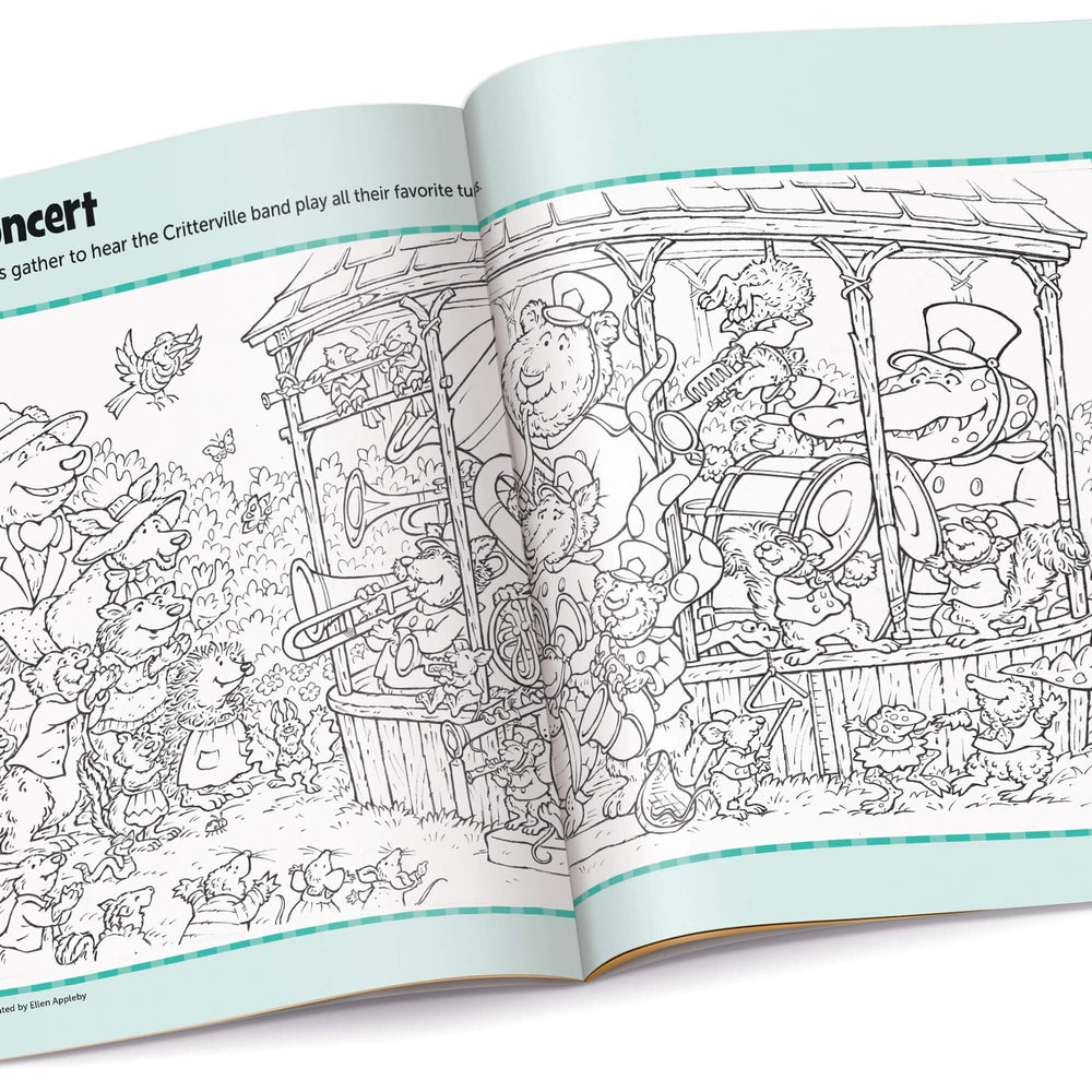 Over 480 stickers included for extended sticker-and-find play