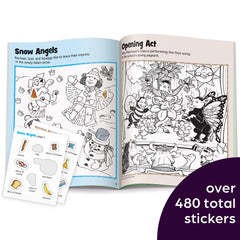 Highlights Hidden Pictures 64-page seek-and-find spread invites curious kids to explore