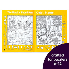 On-the-go puzzle fun from Highlights Hidden Pictures invites kids to solve anywhere