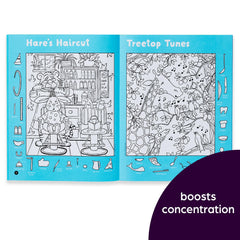 Mini Book About Me sticker journal from Highlights encourages self-expression