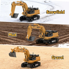 Highmall alloy bucket provides durability for sand and grass play.