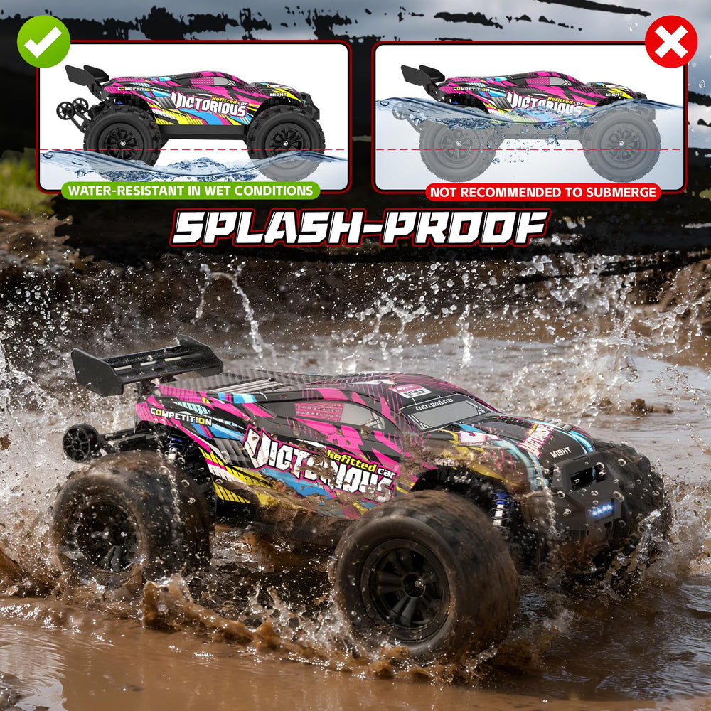 Highmall RC truggy exterior design emphasizes durability and sporty appeal