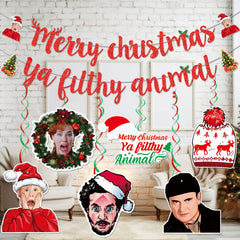 HigzYovn Outdoor and indoor decorating ideas with swirls elevate any Christmas party scene