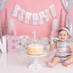HIKLO silver sparkly ribbon and pink accents enhance visual appeal