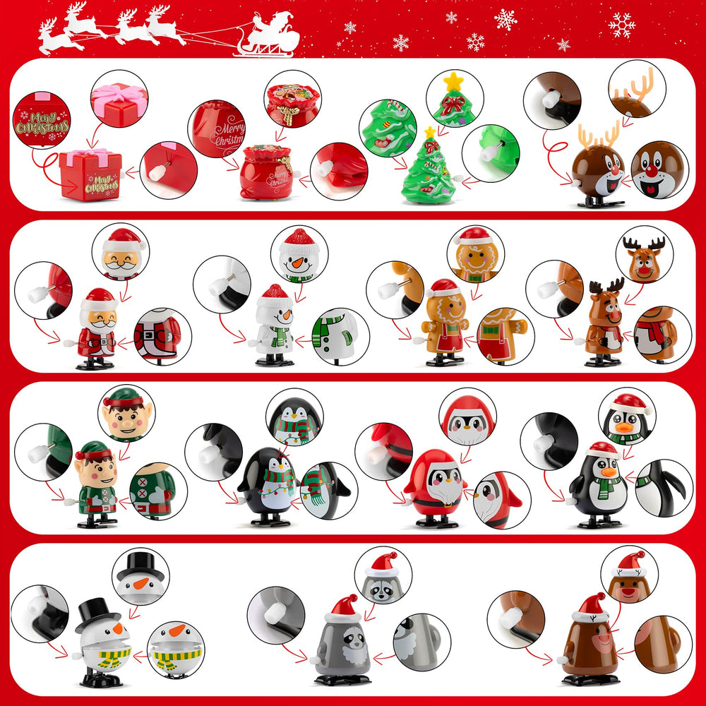 HIKUIBU wind-up reindeer toy supports festive games and classroom prizes.