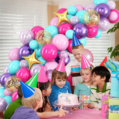 HILAVO pastel pink 12in balloons suit princess and baby shower themes