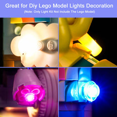 Hilighting LED kit powered via USB for flexible, safe lighting.