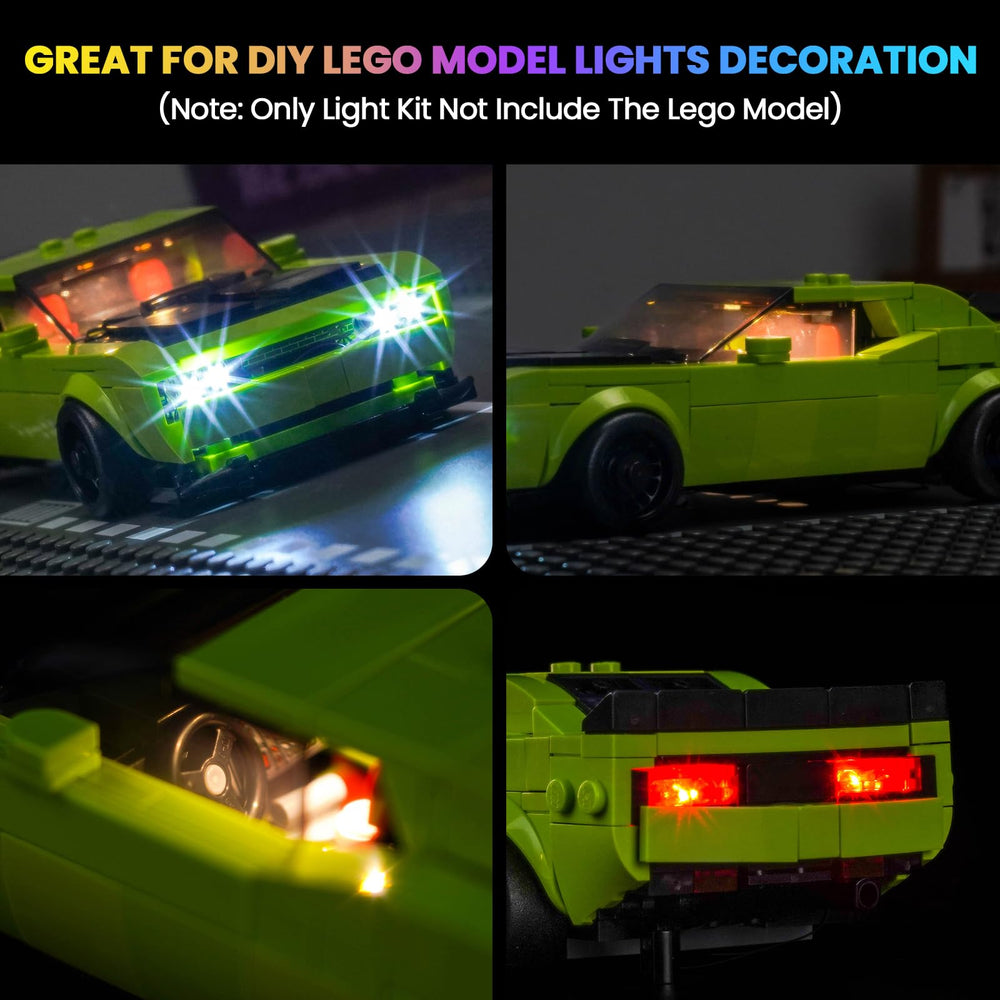 Hilighting LED kit powered by USB with flexible lighting options