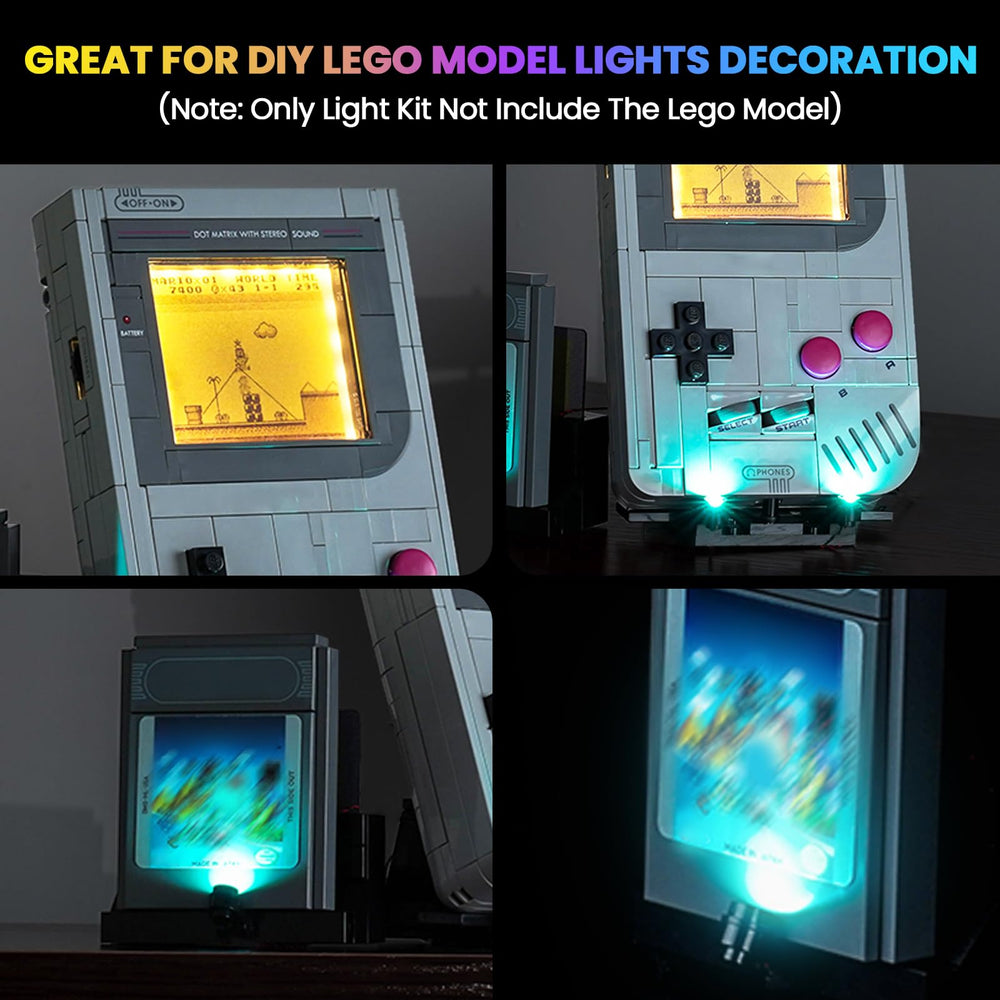 Hilighting LED light kit with durable materials for long-lasting Lego builds