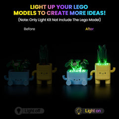 Easy installation with step-by-step guidance for Lego Botanical Happy Plants.