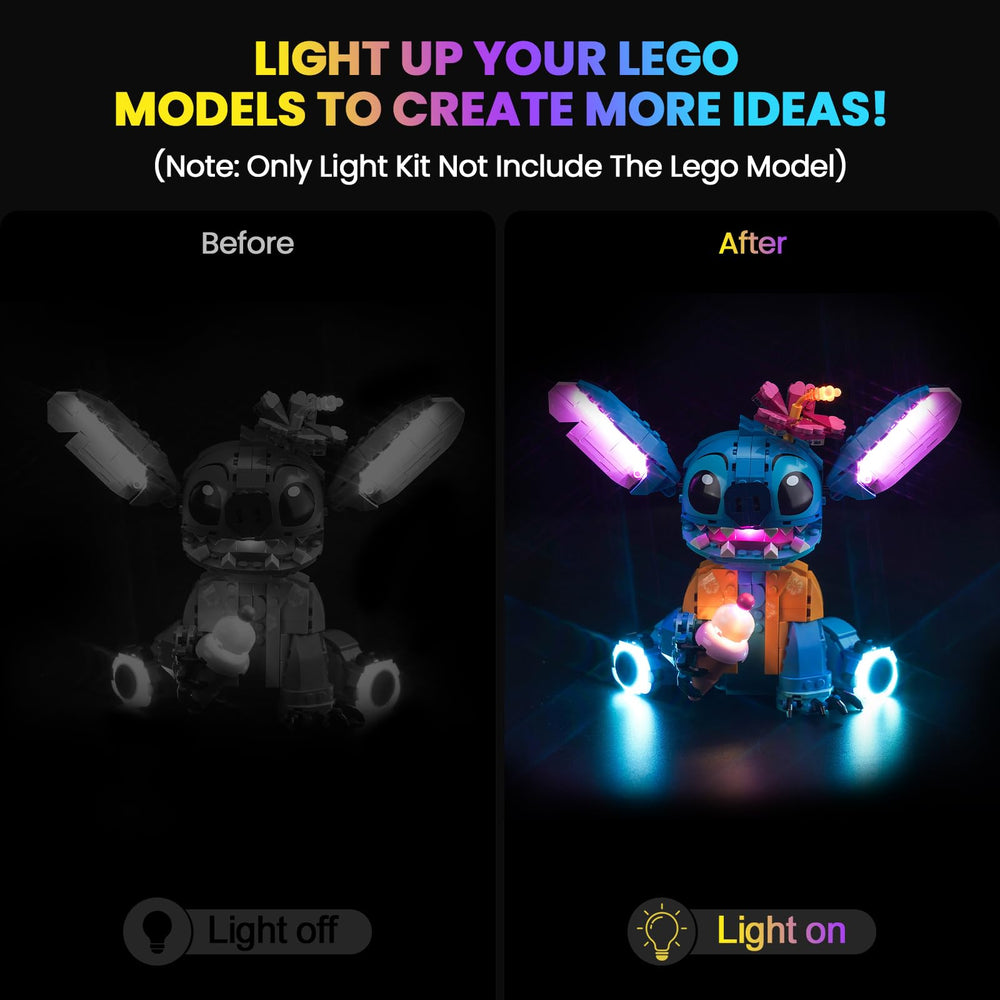 Hilighting LED light kit installation process showing easy setup and color options.