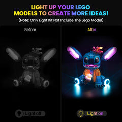 Hilighting LED light kit installation process showing easy setup and color options.