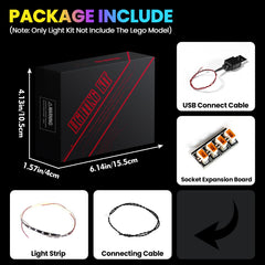 Hilighting LED Light Kit easy peel-and-stick install for quick setup.