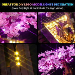 Hilighting LED light kit USB power option for flexible placement and safe operation.