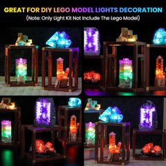 Hilighting LED light kit USB-powered option enables easy setup and flexible lighting choices.