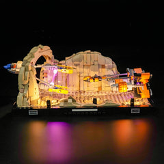 Hilighting light kit powered by USB for flexible, easy setup in dioramas