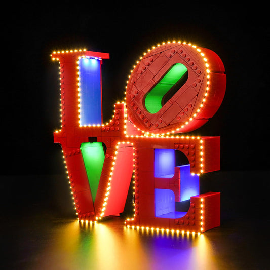 Hilighting Love LED light kit assembly—vivid lighting for display