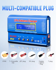 Hilldow B6 with integrated power supply for stable and ready-to-use charging