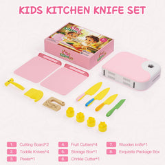 Hilsoeet peeler pink for pretend prep tasks