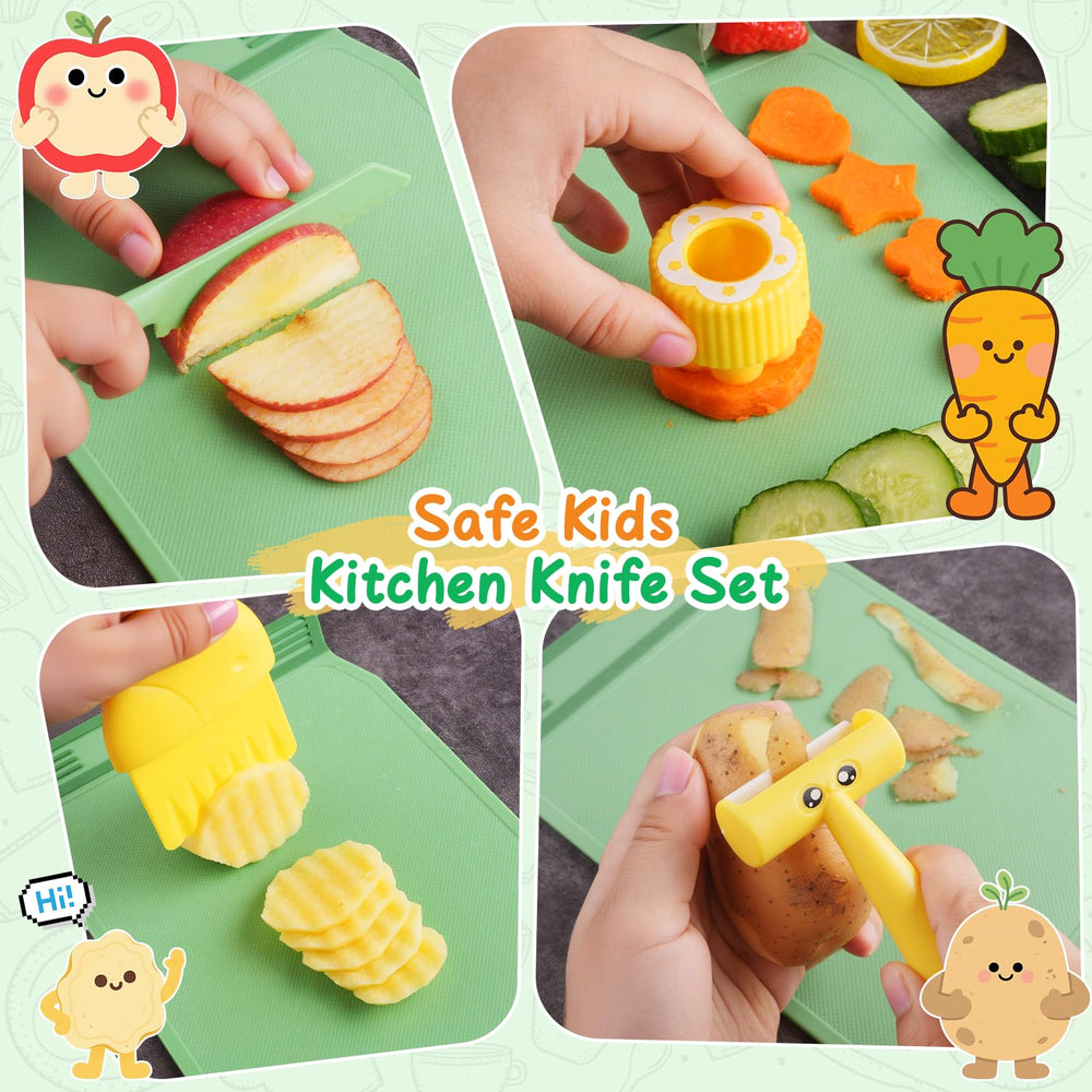 Hilsoeet wooden knife adds real-feel tool to kids' pretend kitchen.