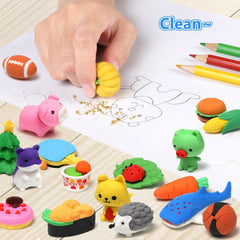 Hinzer erasers party favors bulk set ideal for classroom rewards and gifts